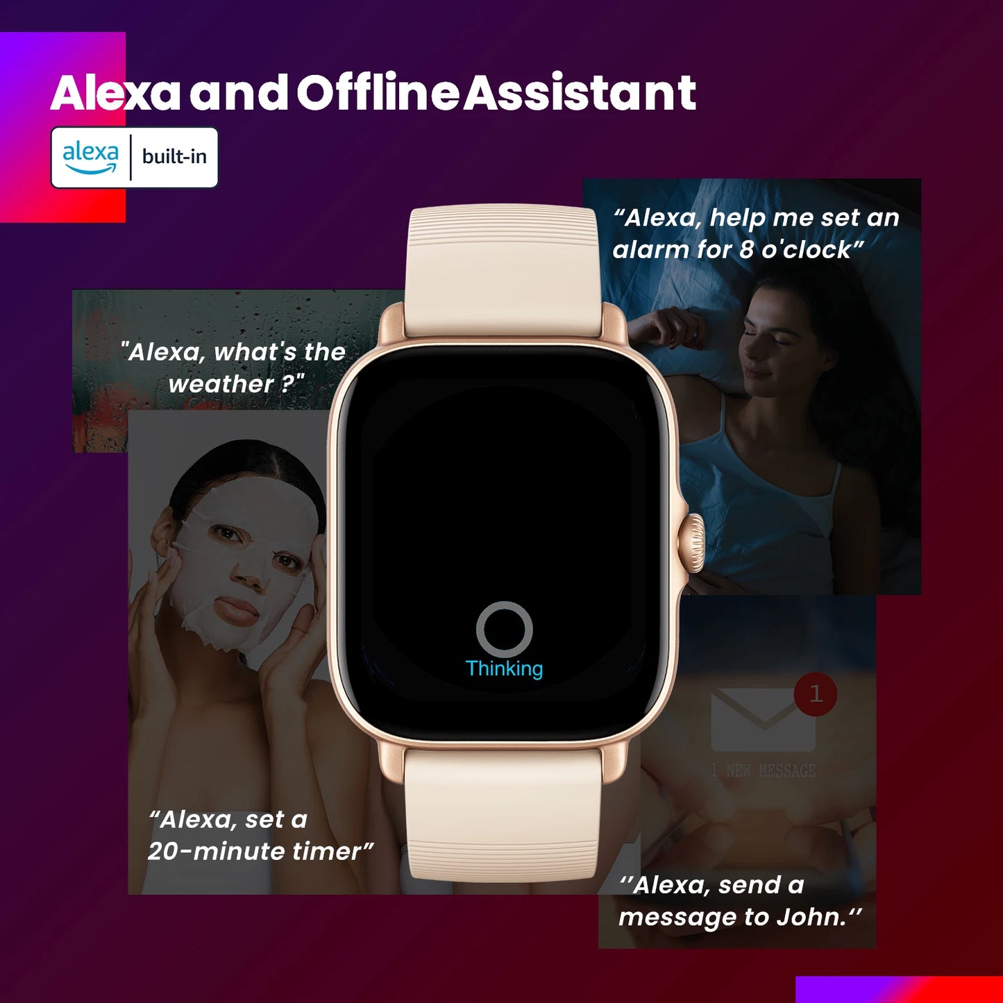Amazfit GTS 3 Elite – Smartwatch con Pantalla AMOLED & Zepp OS