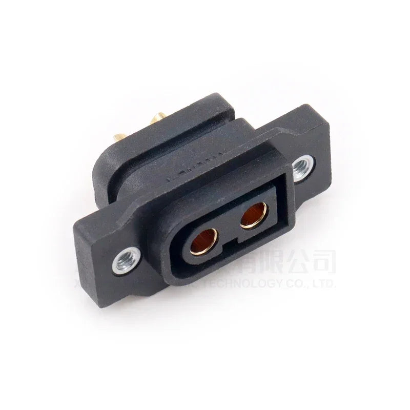 XT60NE-F Conector de Carga para Modelismo – Plug Macho y Hembra, Chapado en Oro, Alta Corriente para ESC