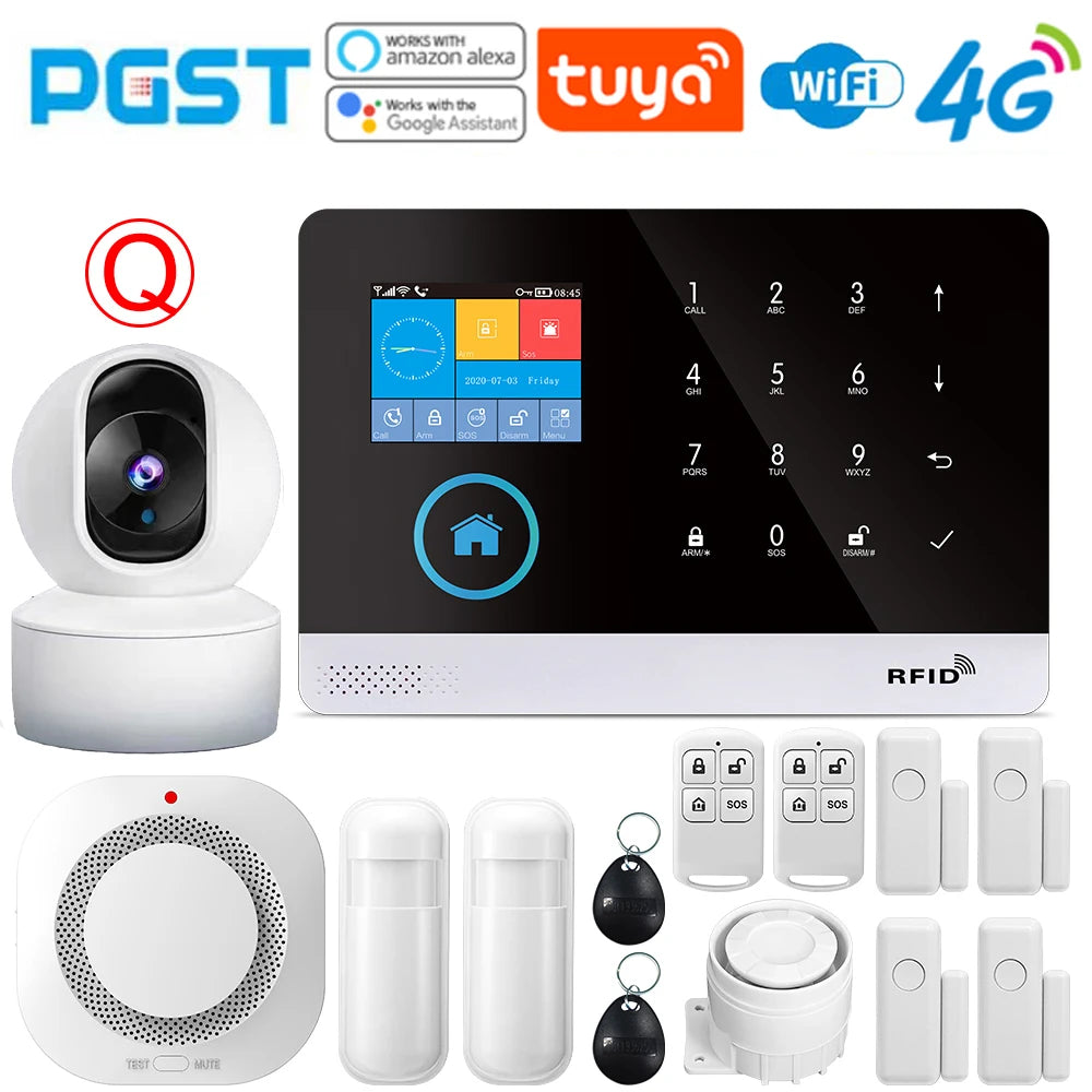 PGST SecureGuard – Alarma Inteligente con WiFi & GSM 4G