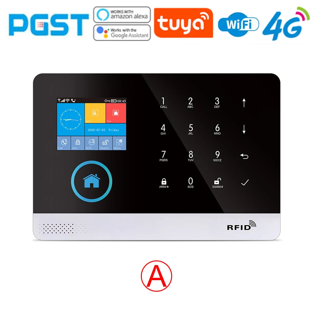 PGST SecureGuard – Alarma Inteligente con WiFi & GSM 4G