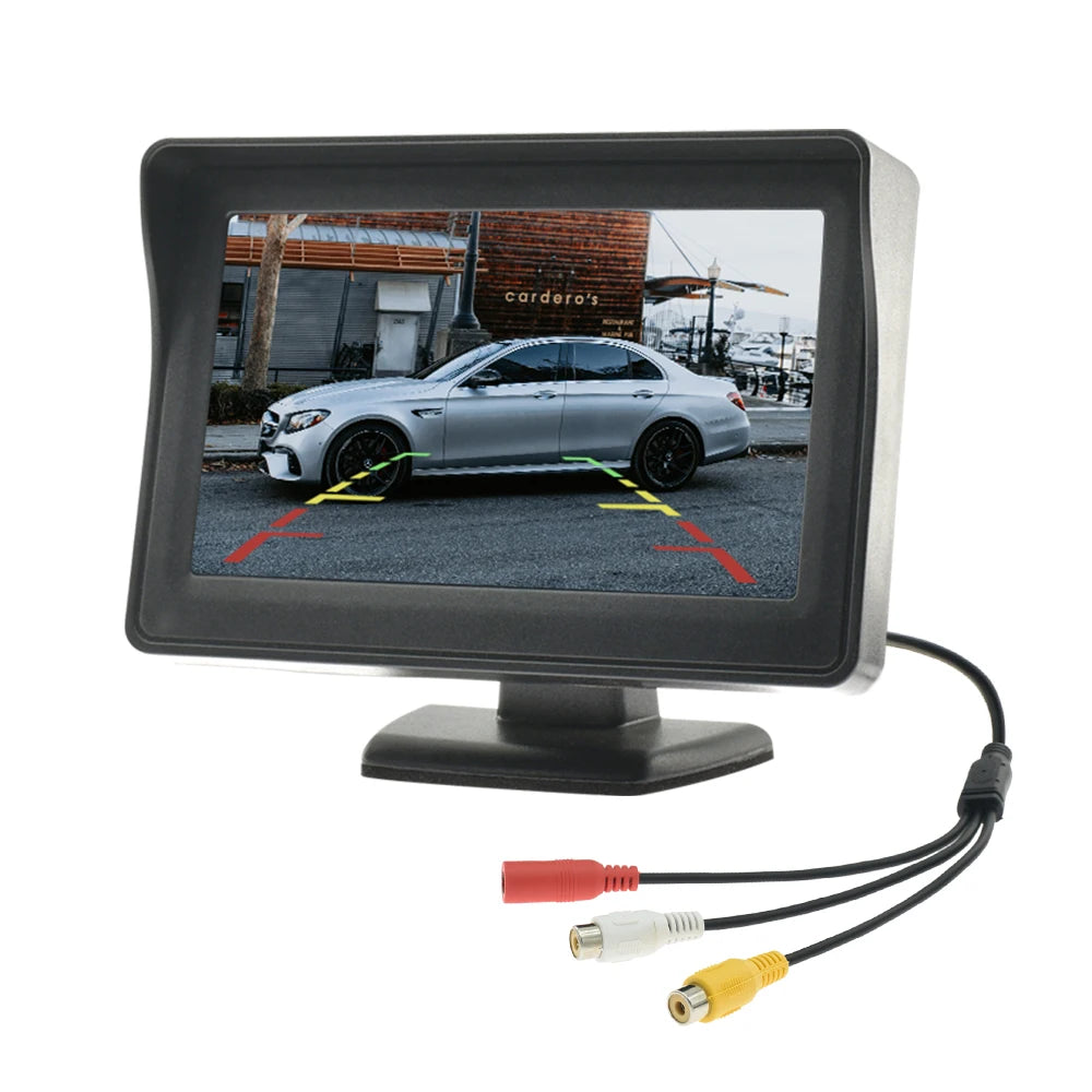 VisionPark 4.3 – Monitor TFT LCD para Cámara de Reversa & Sistema de Estacionamiento