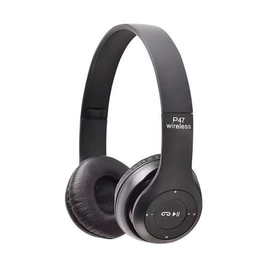 Wireless Headphones 5.0 Bluetooth Earphone Foldable Bass with Memory TF Card for Iphone Xiaomi Sumsamg Phone with Mic Headsets