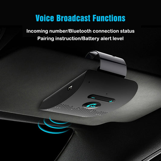 BlueDrive 5.0 – Kit Manos Libres con Audio HiFi & Cancelación de Ruido