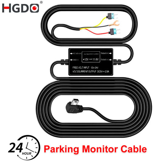 PowerWire 24H – Kit de Cableado para Dash Cam con Monitoreo Continuo