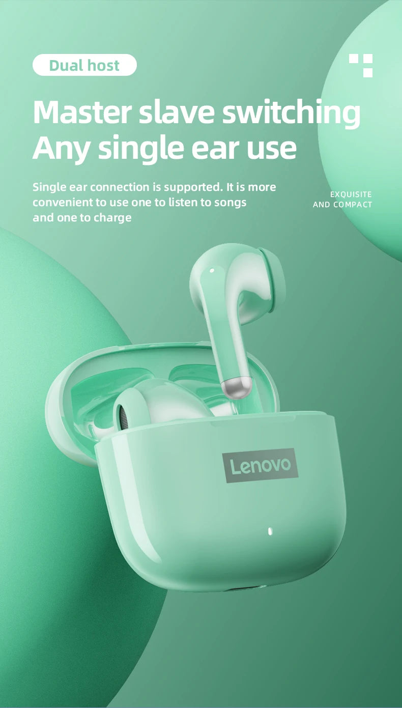 BassFlow LP40 – Auriculares Bluetooth con Cancelación de Ruido & Touch Control