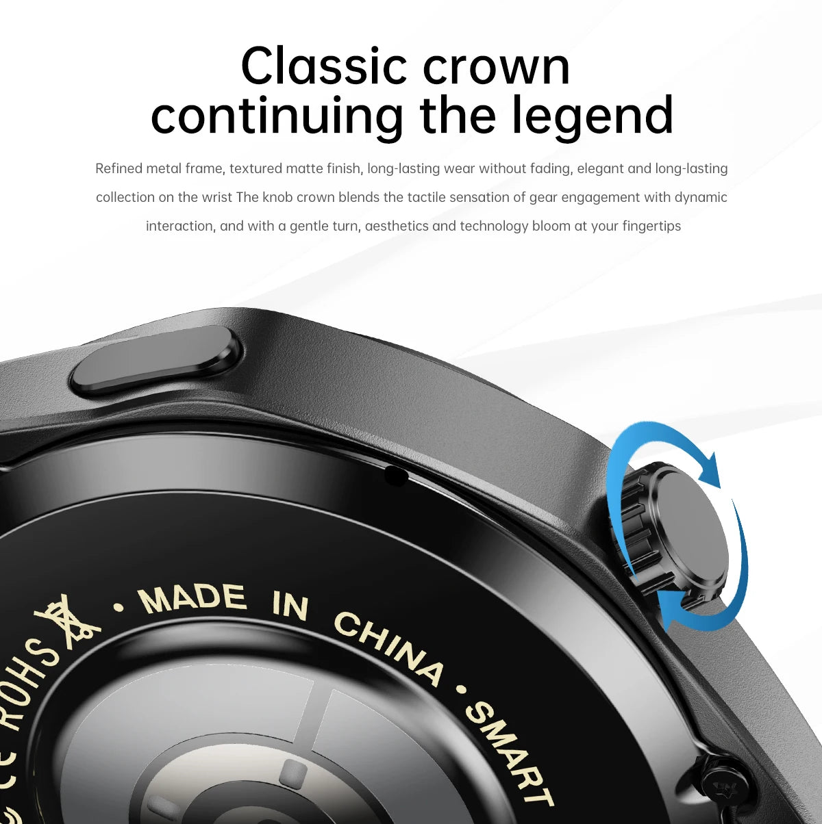GT5 PRO Max – Smartwatch con Pantalla AMOLED & GPS Avanzado