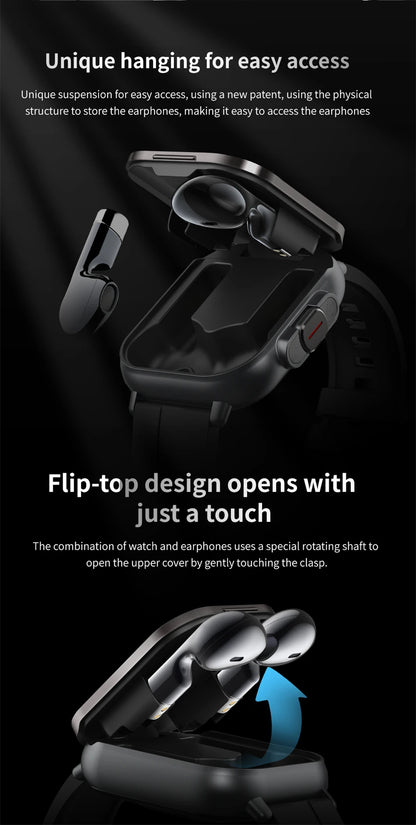 TitanSync 2X – Smartwatch con Auriculares Integrados & GPS
