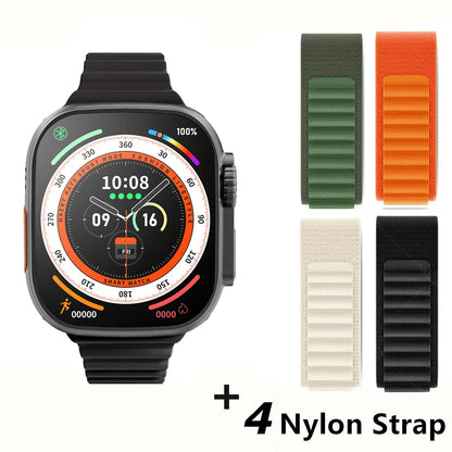 UltraPro MAX 10 – Smartwatch con Pantalla AMOLED & Carga Inalámbrica
