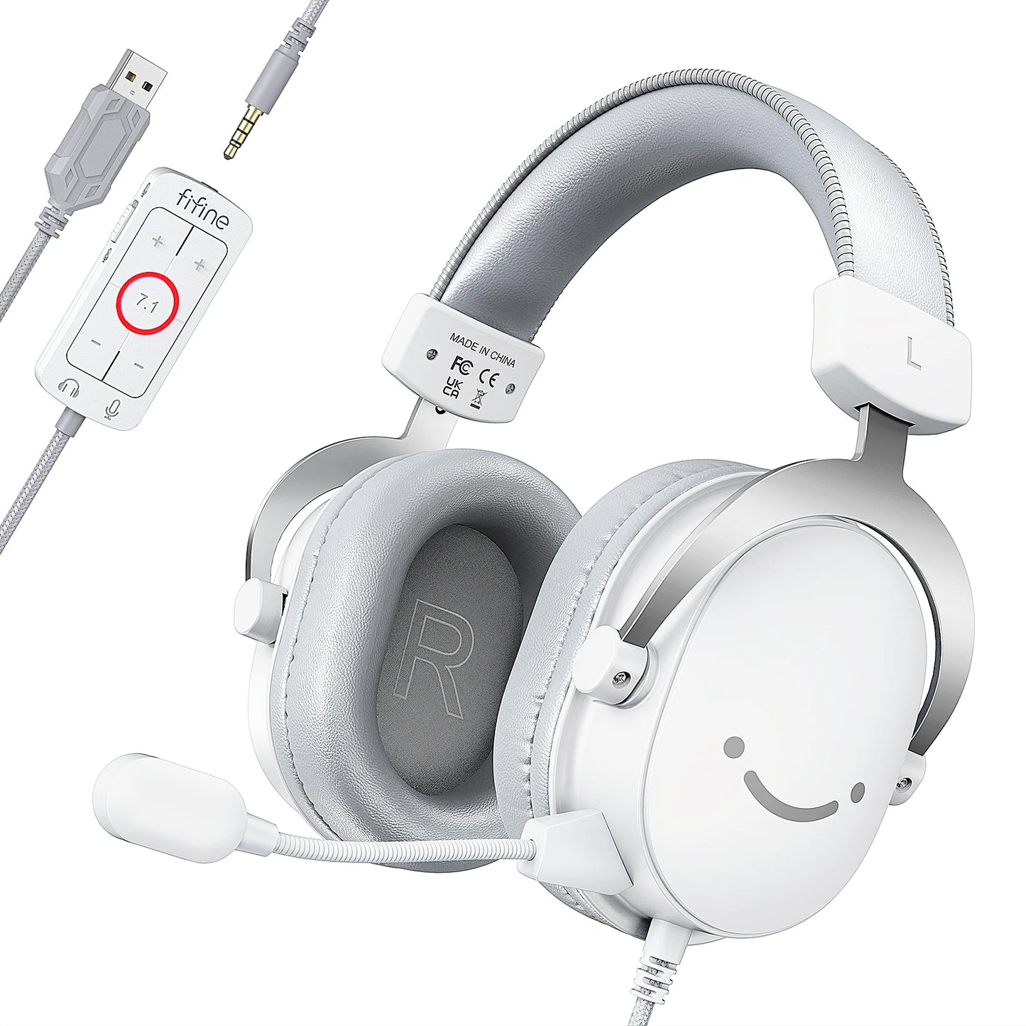 FIFINE GameMaster – Auriculares Gaming con Sonido Envolvente 7.1