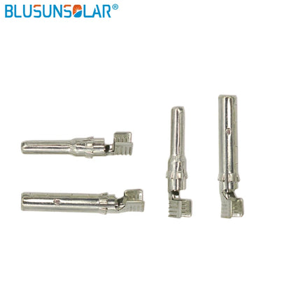 Set de 10/50/100 Pines de Conector Solar PV – Terminal Macho y Hembra para Cable de 1000V-1500V (2.5mm~6.0mm)