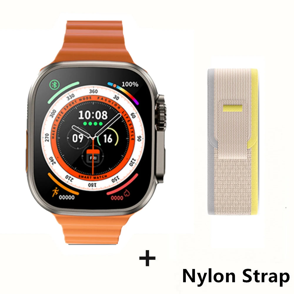 UltraPro MAX 10 – Smartwatch con Pantalla AMOLED & Carga Inalámbrica