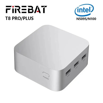 Mini PC FIREBAT T8 Pro Plus con Intel Celeron N5095/N100  DDR4/DDR5, 16GB RAM y SSD 512GB
