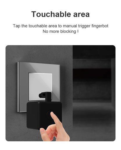 Tuya Zigbee Smart Fingerbot – Interruptor Automático para Cortinas, Garage y Botones con Control de Voz