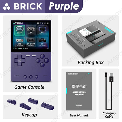 TRIMUI BRICK Pro – Consola Retro con Pantalla IPS & Iluminación LED