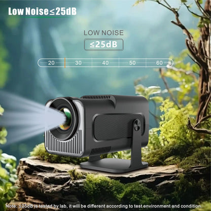 CineMax HY320 – Mini Proyector 4K con Android 11 & Wi-Fi Dual