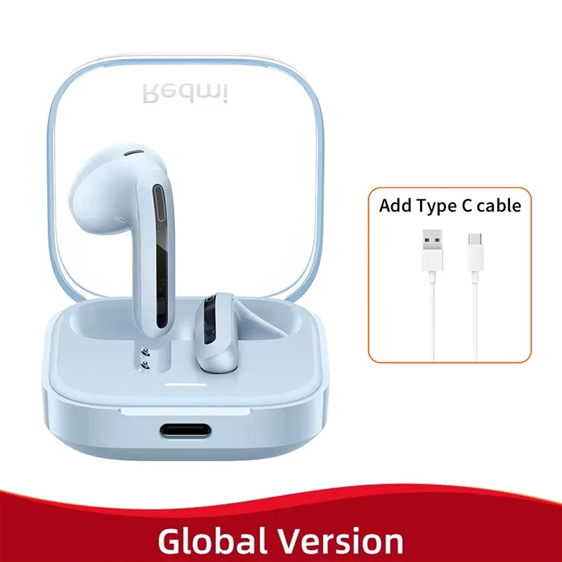 Xiaomi Redmi Buds 6 Active – Auriculares TWS Bluetooth 5.4, Cancelación de Ruido y Batería de 30 Horas