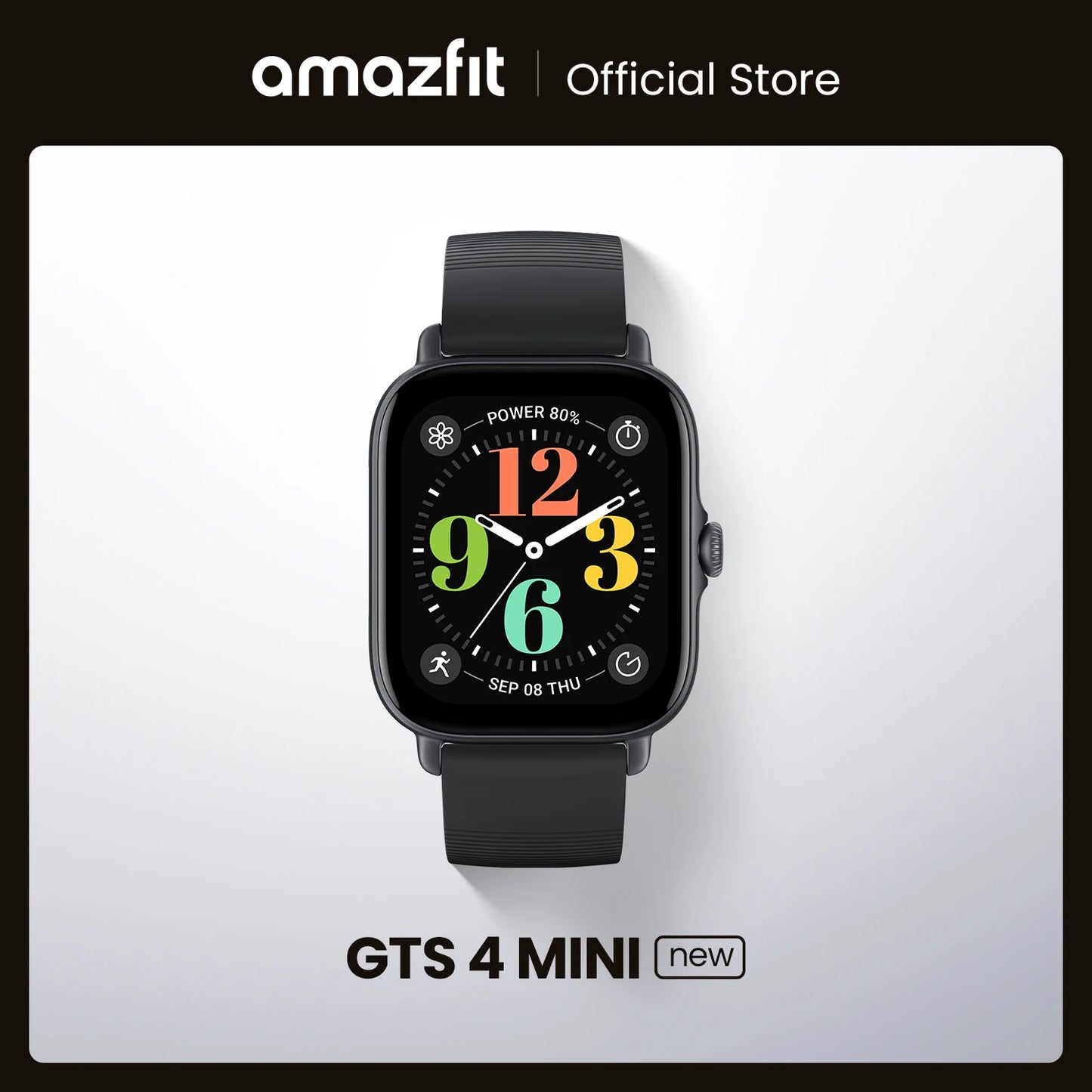 Amazfit GTS 4 Mini Pro – Smartwatch con Alexa & 150 Modos Deportivos