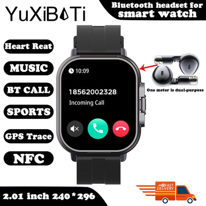 TitanSync 2X – Smartwatch con Auriculares Integrados & GPS