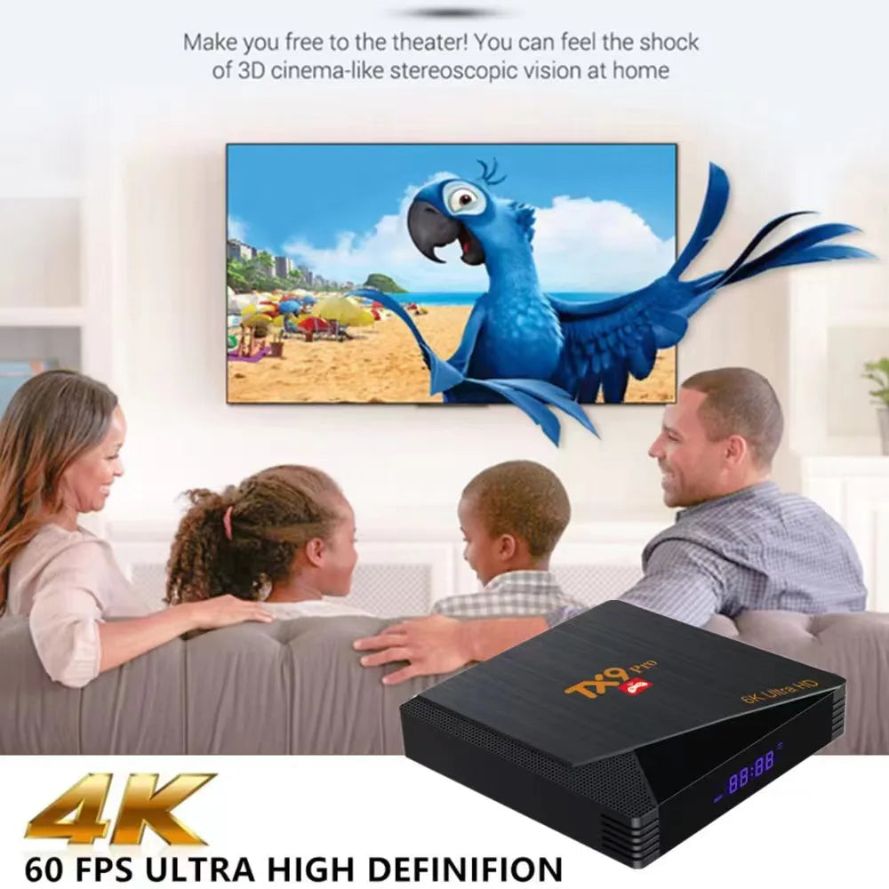 Android GameBox 4K – Consola de Juegos con 9000 Juegos & Sistema Dual
