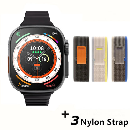 UltraPro MAX 10 – Smartwatch con Pantalla AMOLED & Carga Inalámbrica