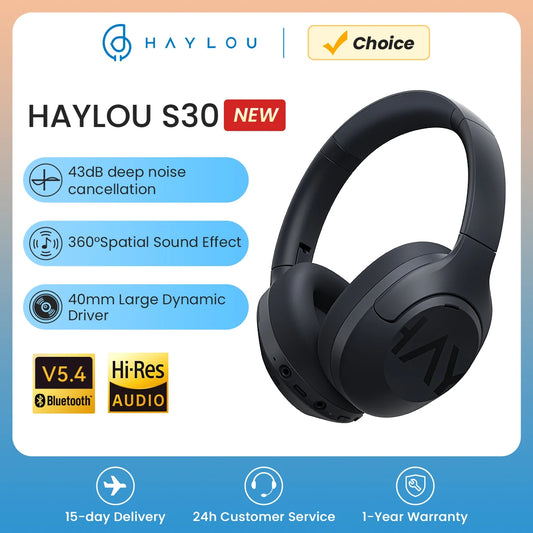 HyperNoise S30 – Auriculares Bluetooth con Cancelación de Ruido Adaptativa