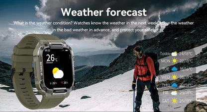 TitanWatch Outdoor – Smartwatch con GPS & Monitor de Salud