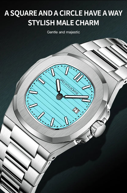Specht & Söhne ChronoSport 5711 – Reloj Deportivo Clásico Resistente al Agua