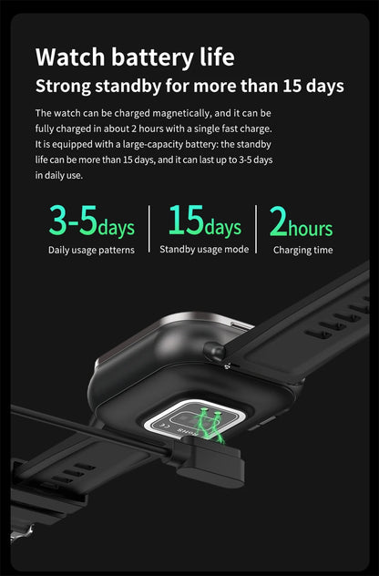 TitanSync 2X – Smartwatch con Auriculares Integrados & GPS