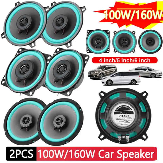 BassBoost 160 – Subwoofer HiFi Coaxial con Sonido Estéreo & Frecuencia Completa
