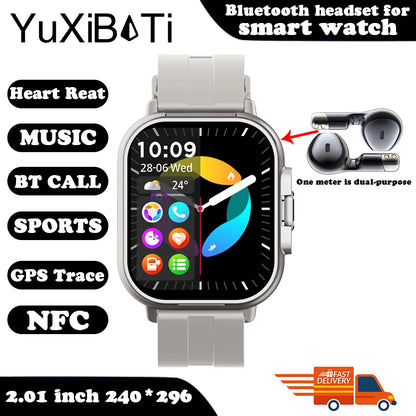 TitanSync 2X – Smartwatch con Auriculares Integrados & GPS