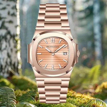 Specht & Söhne ChronoSport 5711 – Reloj Deportivo Clásico Resistente al Agua