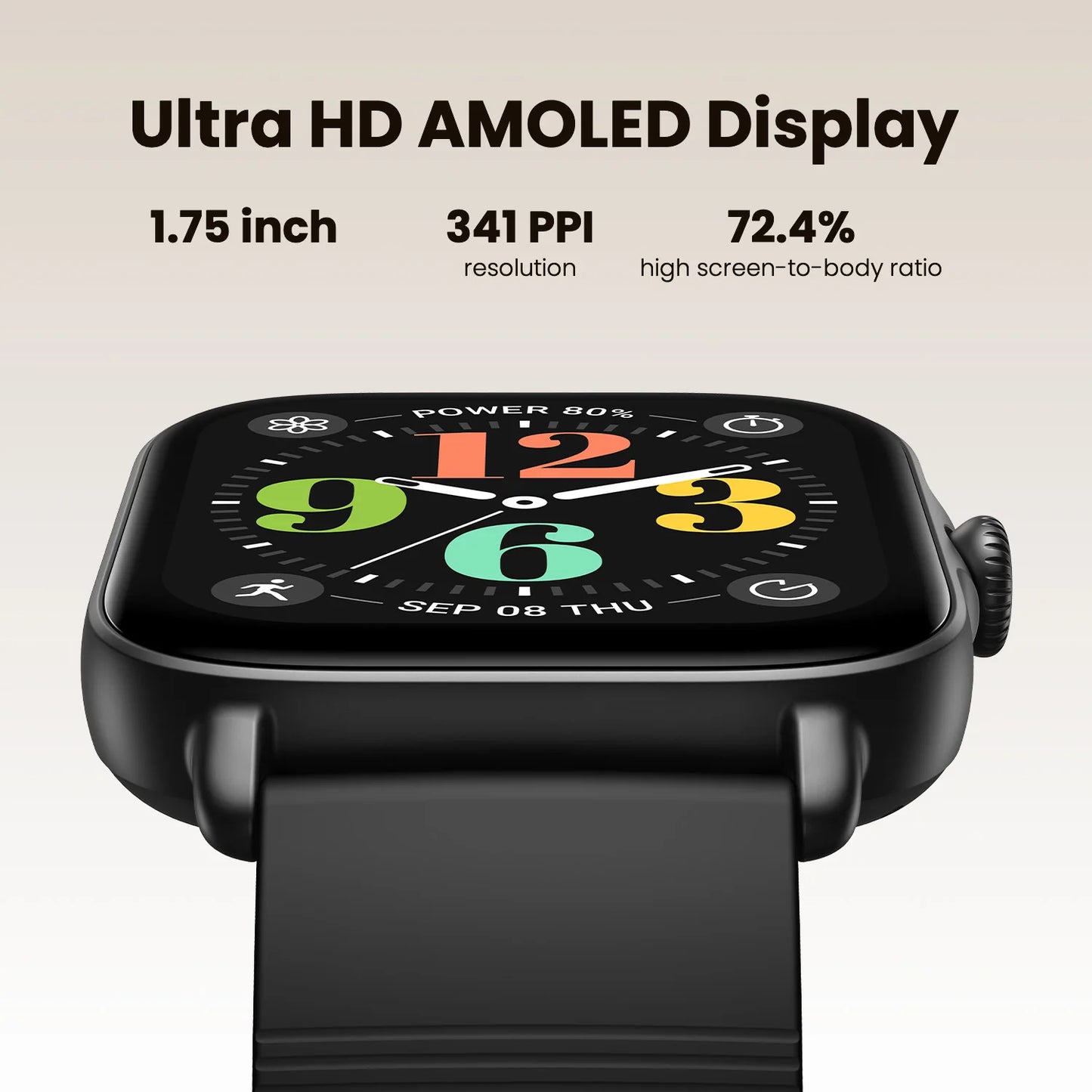 Amazfit GTS 4 Mini Pro – Smartwatch con Alexa & 150 Modos Deportivos