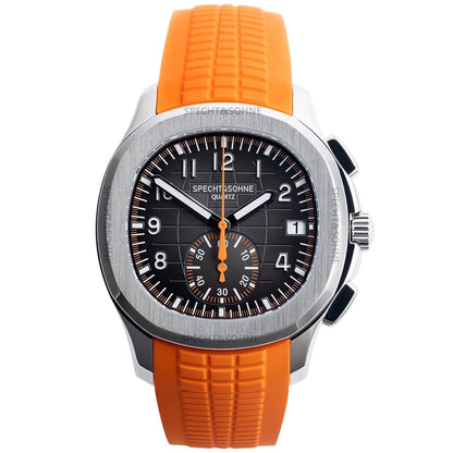 Specht & Söhne SportChrono – Reloj Deportivo con Correa de Goma & Cuarzo