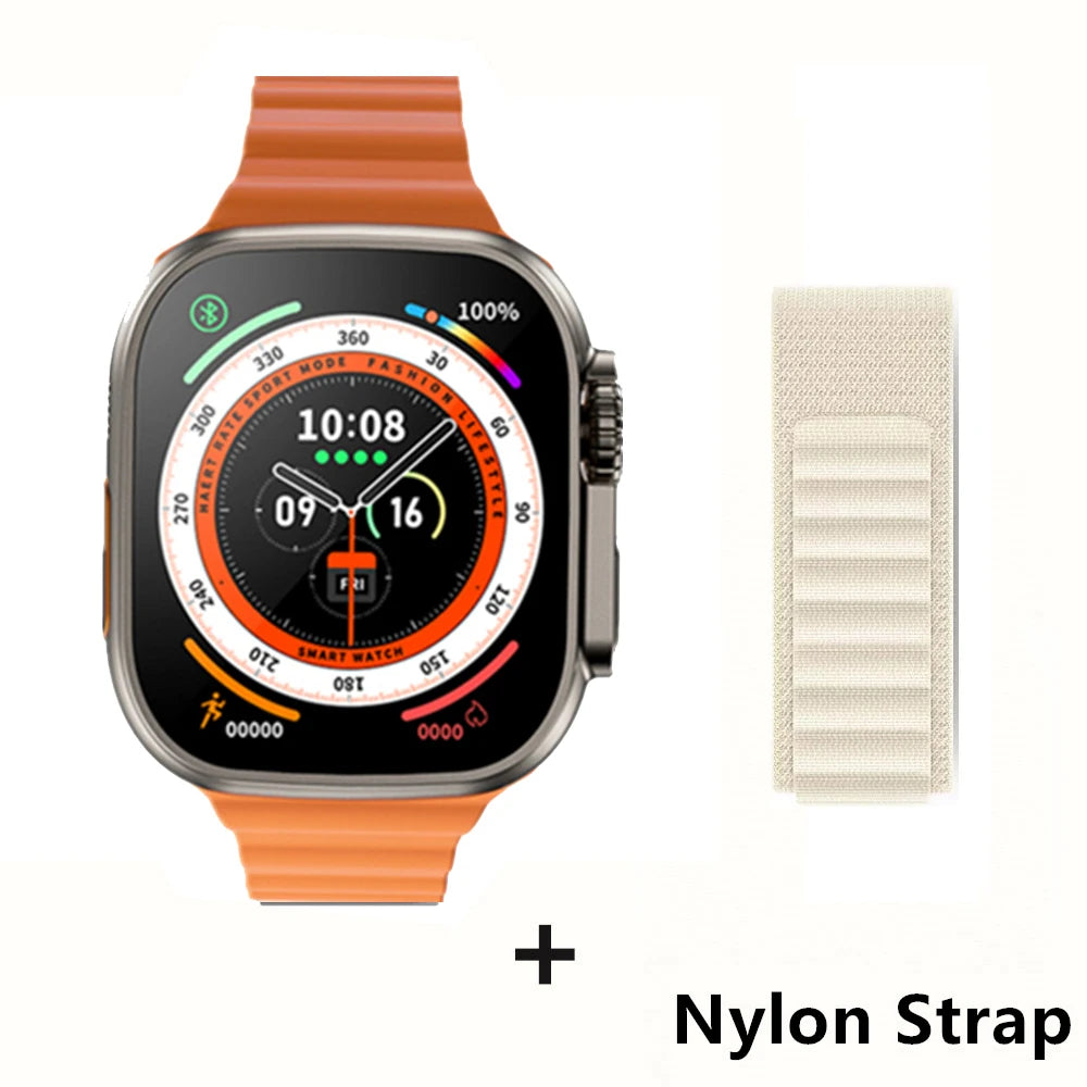 UltraPro MAX 10 – Smartwatch con Pantalla AMOLED & Carga Inalámbrica