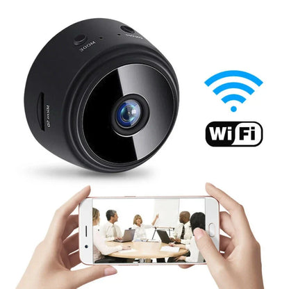 Mini Cámara WiFi 9 – Grabación de Video y Audio, Monitorización de Seguridad para Hogares Inteligentes