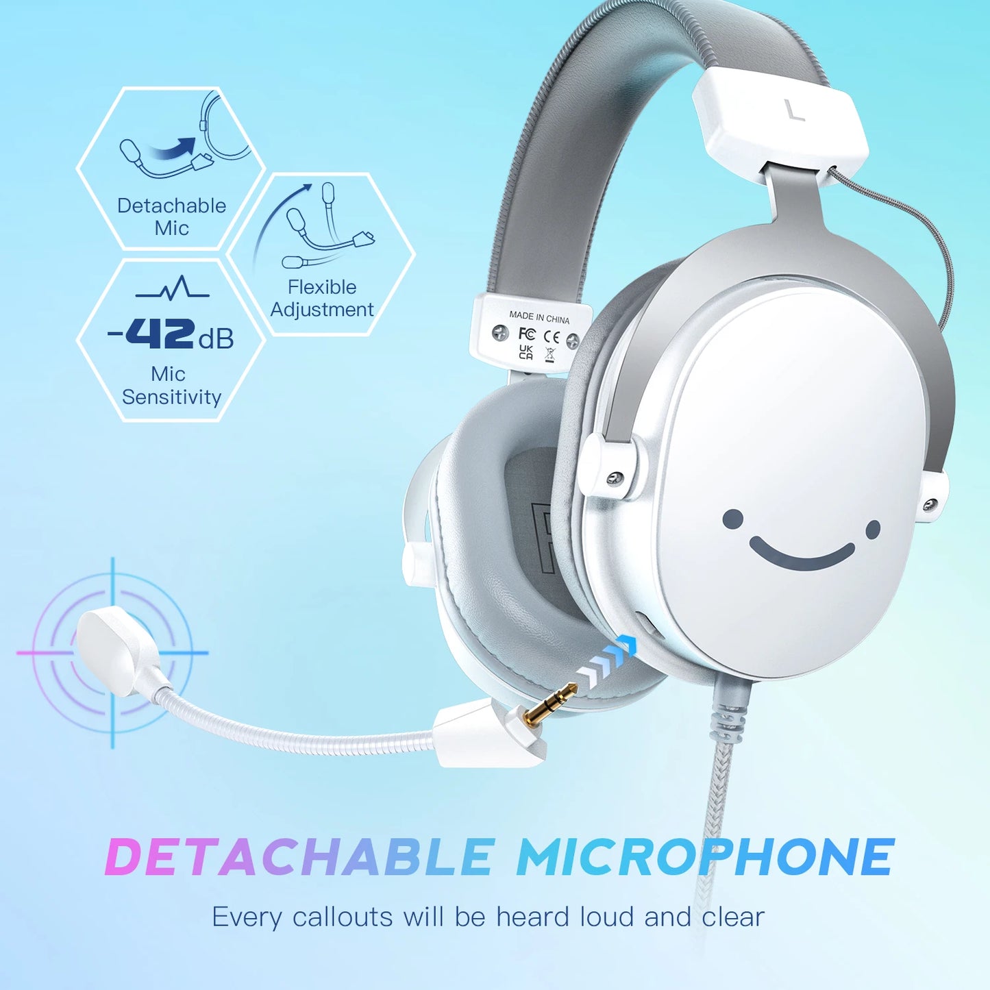 FIFINE GameMaster – Auriculares Gaming con Sonido Envolvente 7.1