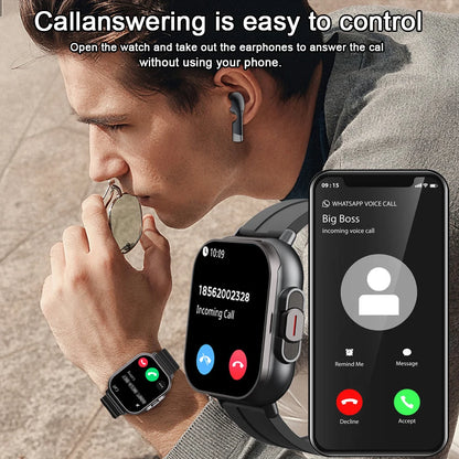 TitanSync 2X – Smartwatch con Auriculares Integrados & GPS