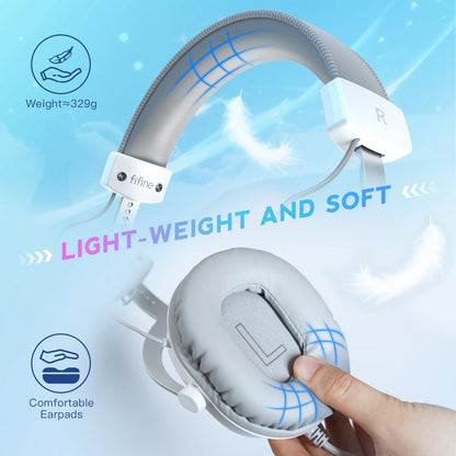 FIFINE GameMaster – Auriculares Gaming con Sonido Envolvente 7.1
