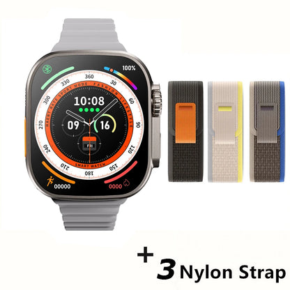 UltraPro MAX 10 – Smartwatch con Pantalla AMOLED & Carga Inalámbrica