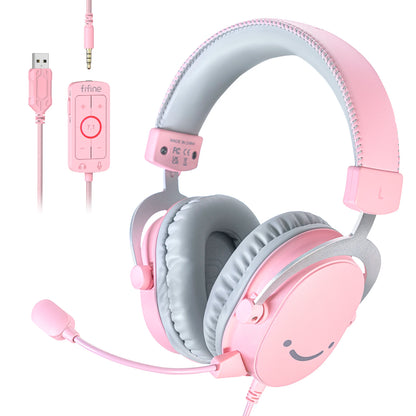 FIFINE GameMaster – Auriculares Gaming con Sonido Envolvente 7.1