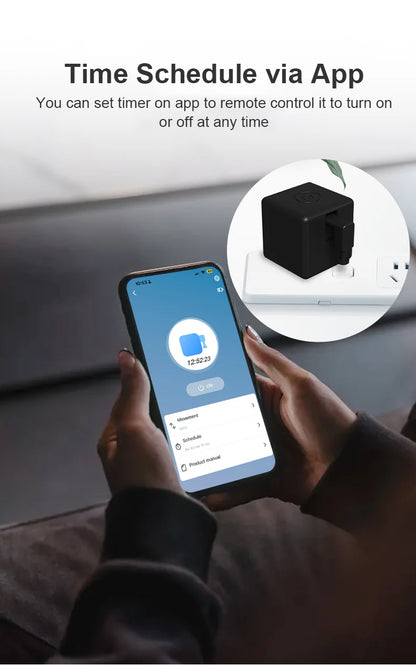 Tuya Zigbee Smart Fingerbot – Interruptor Automático para Cortinas, Garage y Botones con Control de Voz