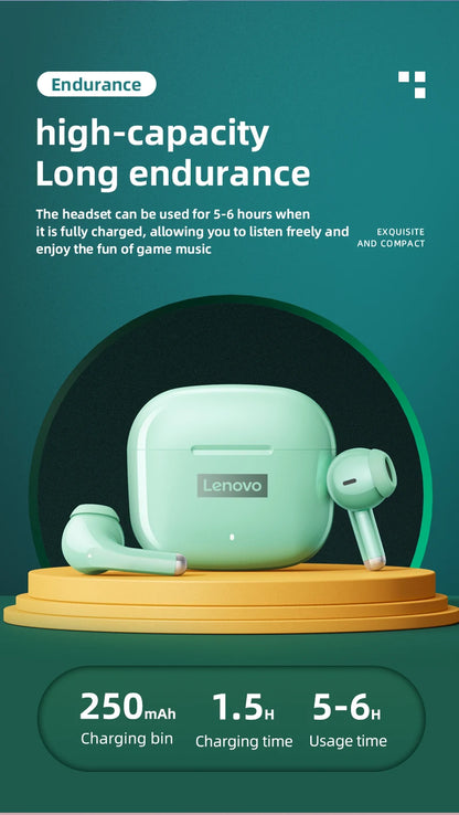 BassFlow LP40 – Auriculares Bluetooth con Cancelación de Ruido & Touch Control