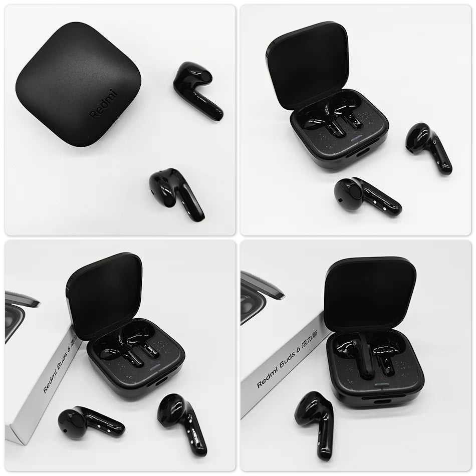 Xiaomi Redmi Buds 6 Active – Auriculares TWS Bluetooth 5.4, Cancelación de Ruido y Batería de 30 Horas