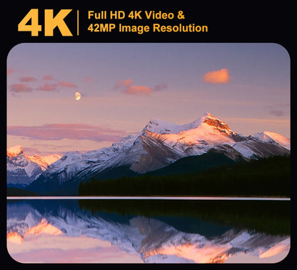 4K Portable Digital photography Camera 2 in1 Photo Video Record DV Travel Video Camera 18X Zoom 3'' Rotatable Screen With Flash