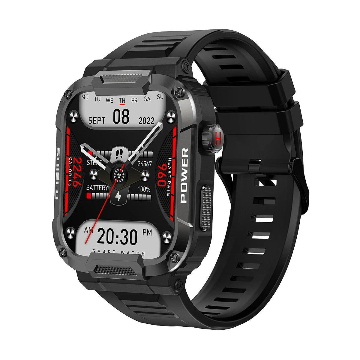 TitanWatch Outdoor – Smartwatch con GPS & Monitor de Salud