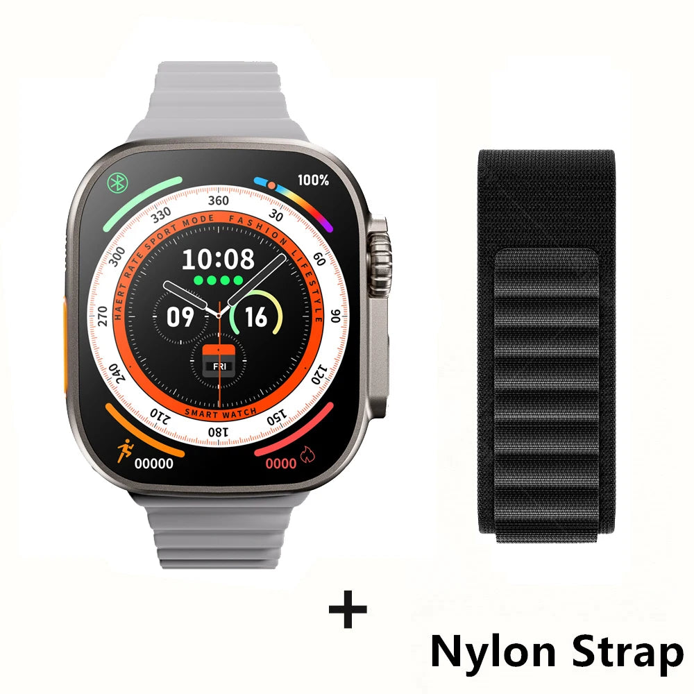 UltraPro MAX 10 – Smartwatch con Pantalla AMOLED & Carga Inalámbrica