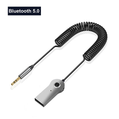 BlueLink 5.0 – Transmisor & Receptor Bluetooth con Audio AUX 3.5mm