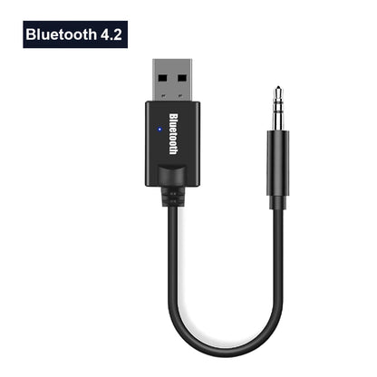 BlueLink 5.0 – Transmisor & Receptor Bluetooth con Audio AUX 3.5mm