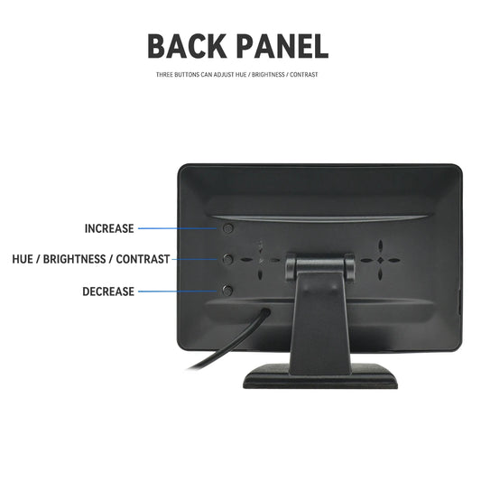 VisionPark 4.3 – Monitor TFT LCD para Cámara de Reversa & Sistema de Estacionamiento