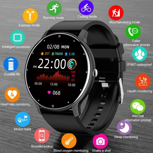 ZL02 Ultra – Smartwatch con Pantalla Táctil & Rastreador de Actividad